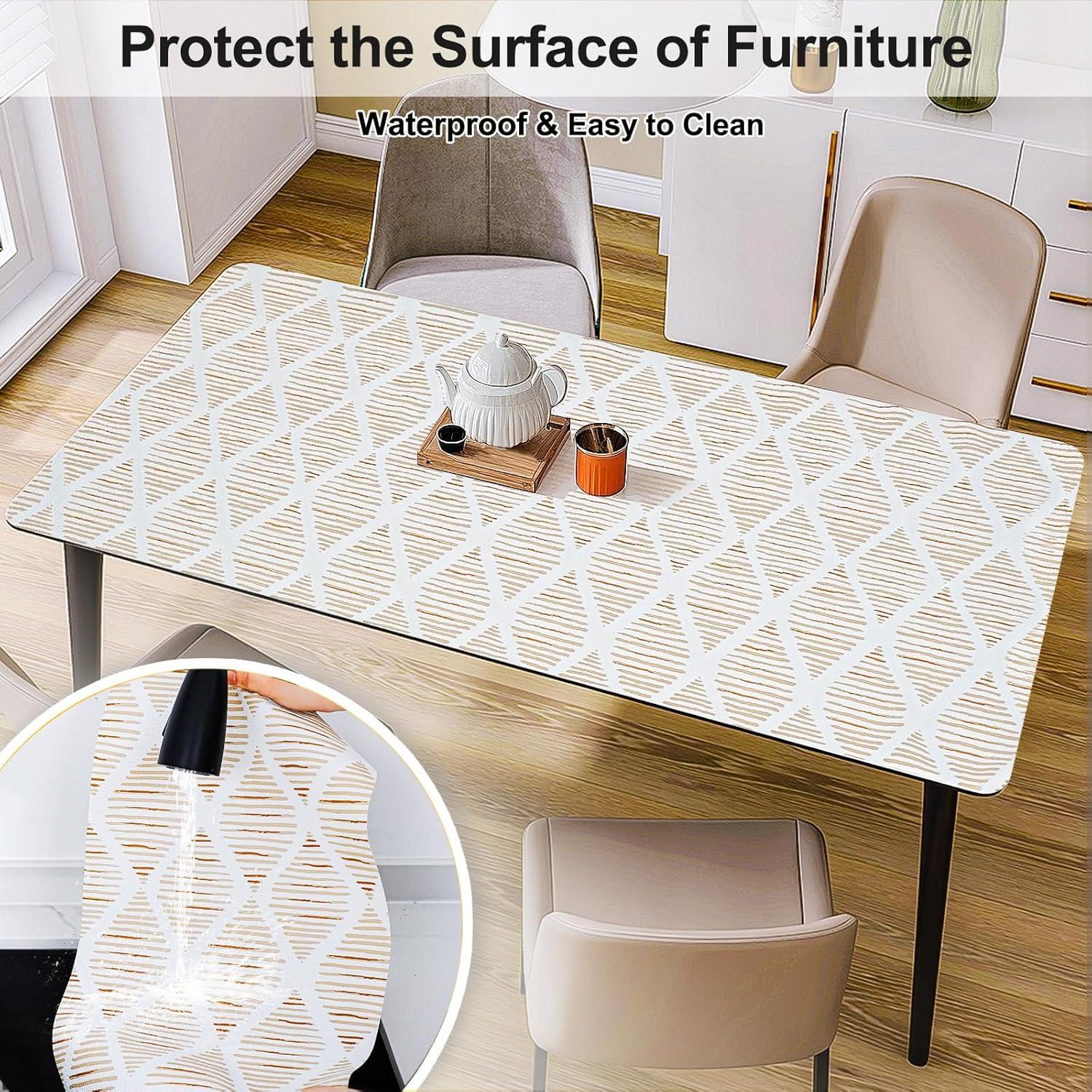 Forro de Estante GTJ 30.48cm x 3.05m Rayas Doradas Antideslizante