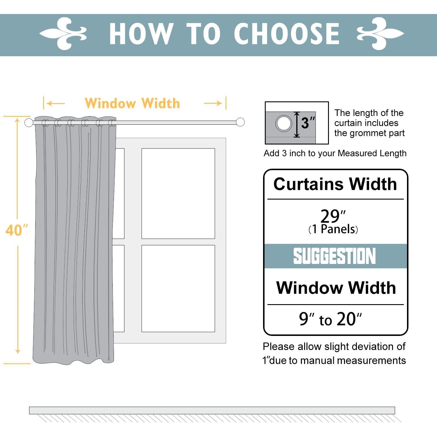 Cortina Blackout ChrisDowa 73.66x101.6cm Negra Aislante