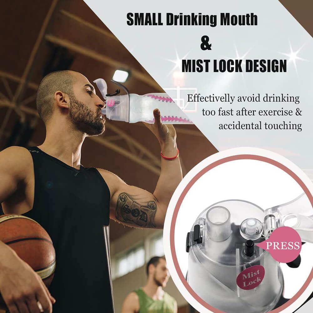 Botella de Agua Aislada efiLneerG 600ml para Niños Béisbol