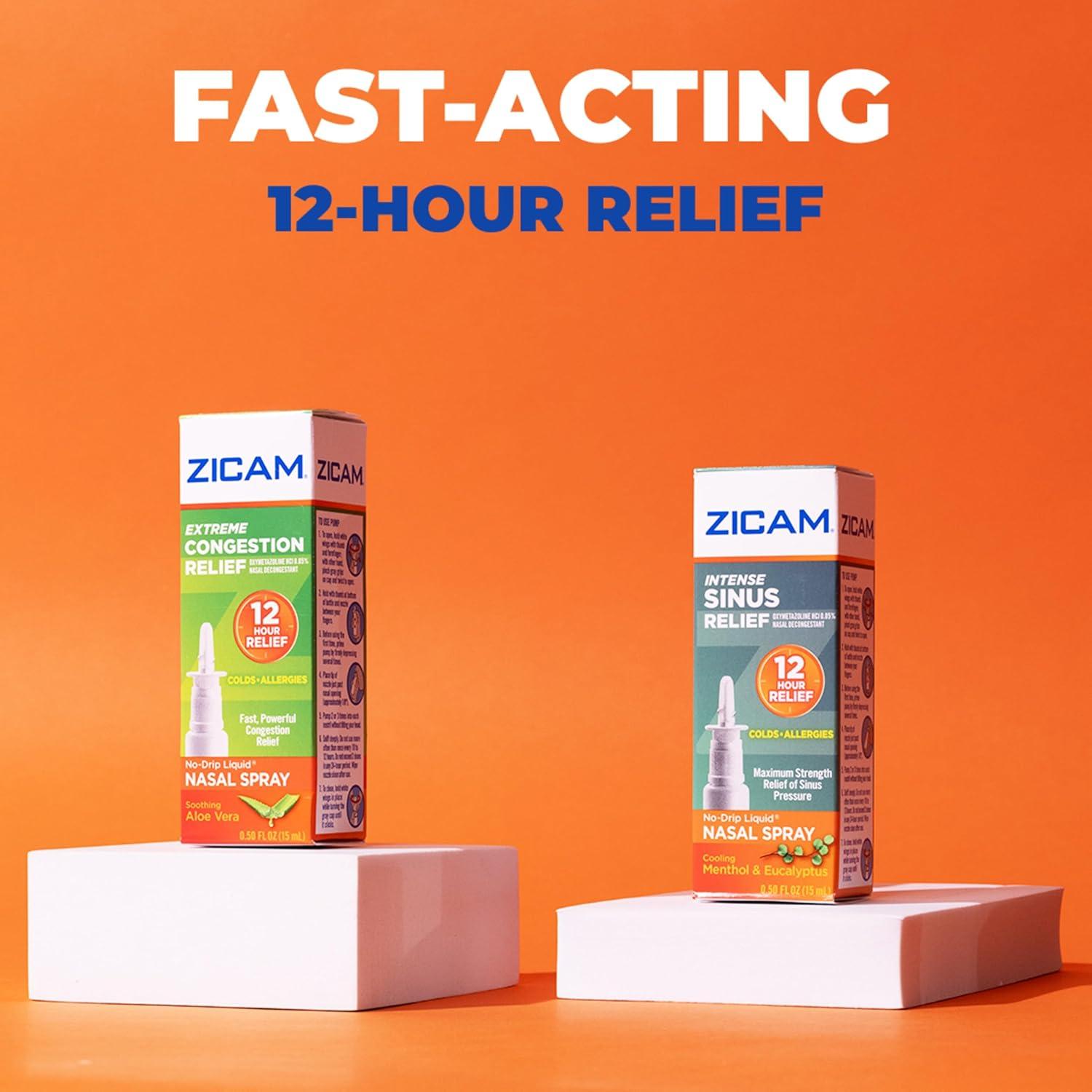 Zicam Spray Nasal Sin Goteo 14.79 ml Alivio Congestión