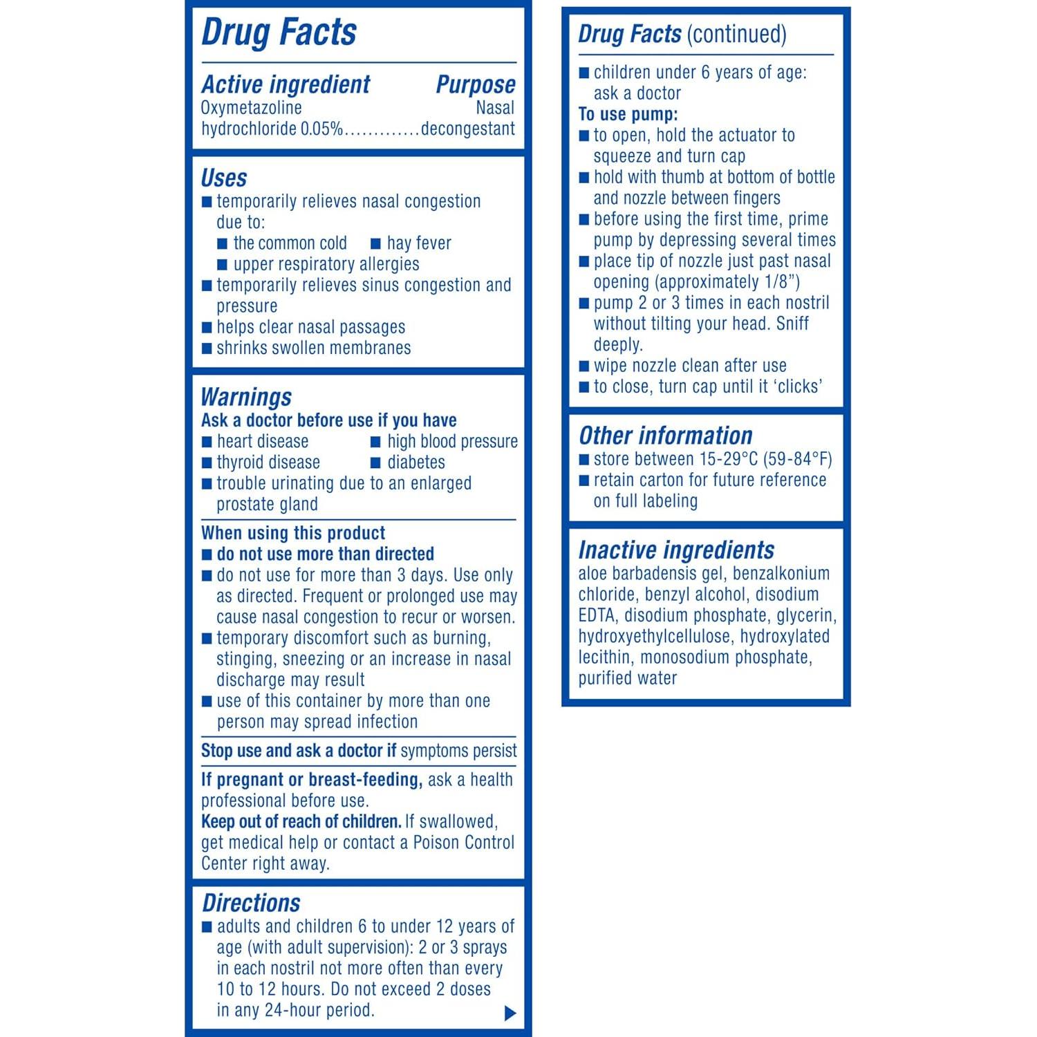 Zicam Spray Nasal Sin Goteo 14.79 ml Alivio Congestión