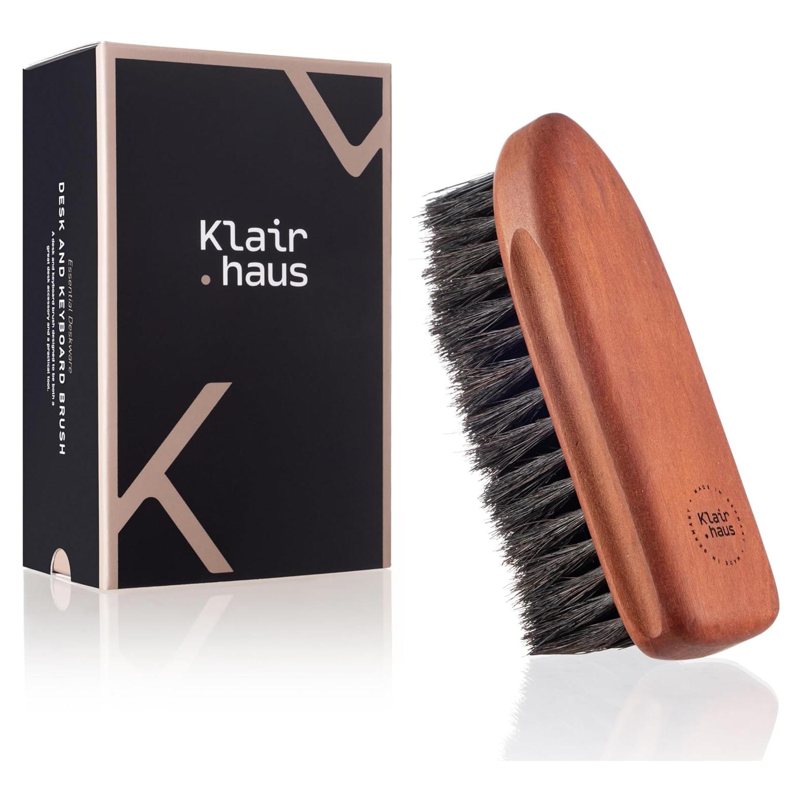 Cepillo de Limpieza KLAIRHAUS con Cerdas de Caballo - 11 cm