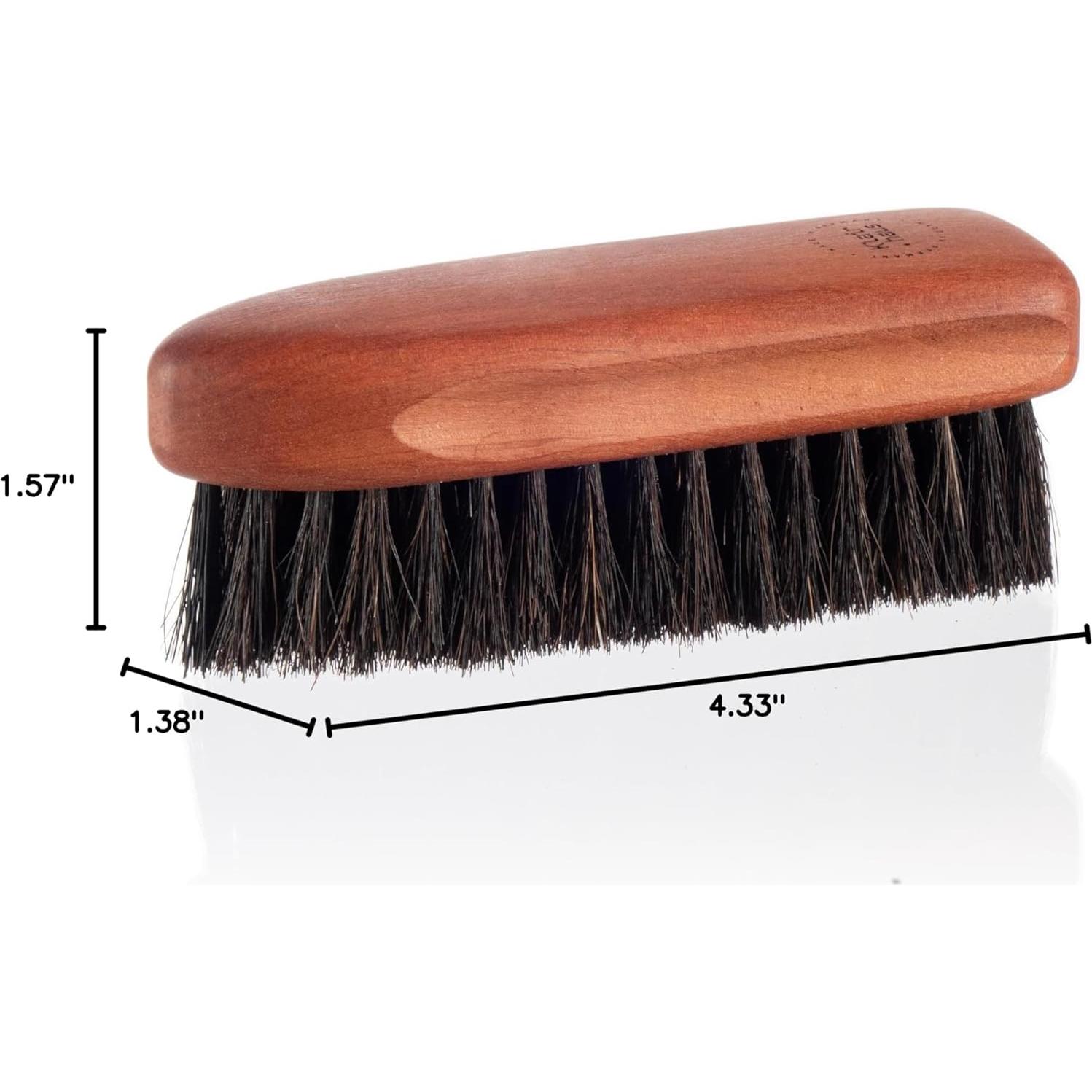 Cepillo de Limpieza KLAIRHAUS con Cerdas de Caballo - 11 cm