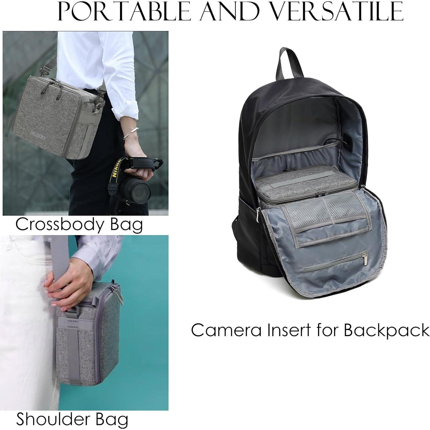 Bolsa de Inserción para Cámara DSLR SLR BD04AP 17.3x16cm