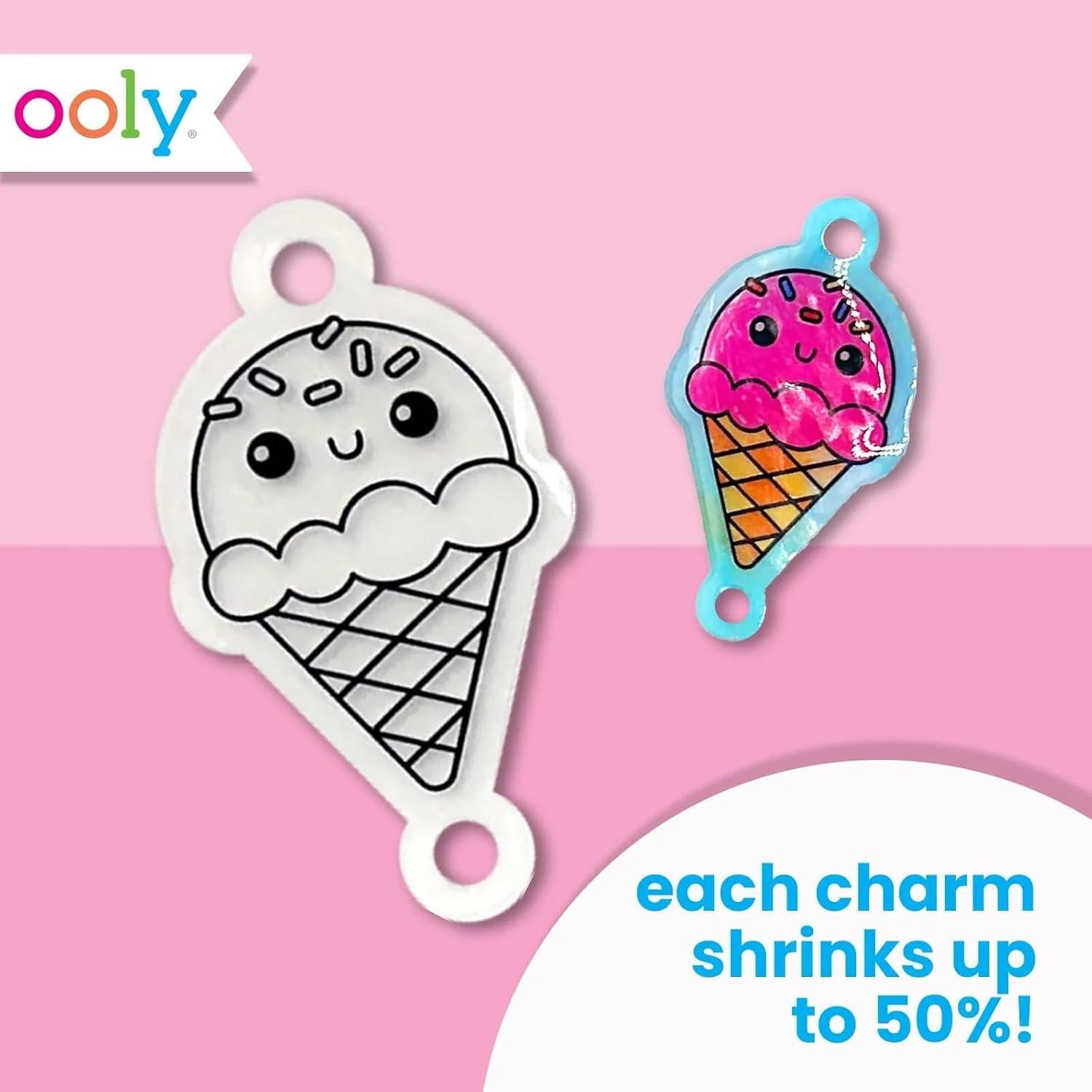 Kit de Pulseras BFF Ooly 24 Piezas DIY con Encantos