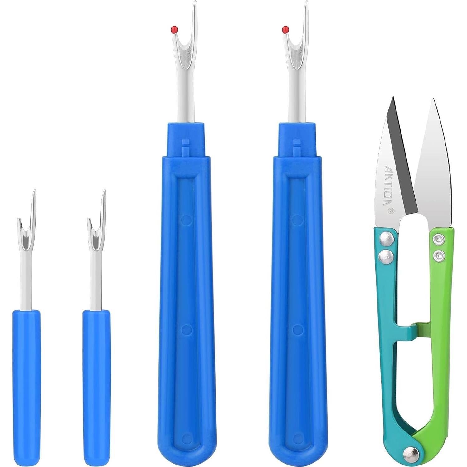 Kit de Desgarradores de Costura CampTek - 4 Piezas Azul