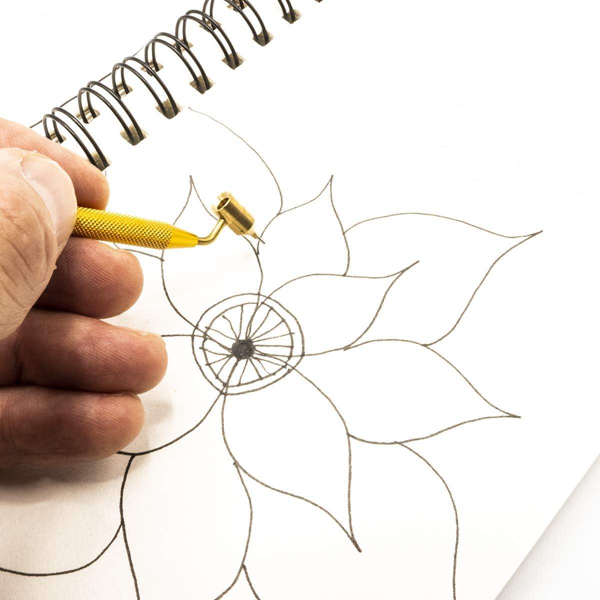 Bolígrafo de Pintura de Línea Fina KINGART 0.5mm Metal