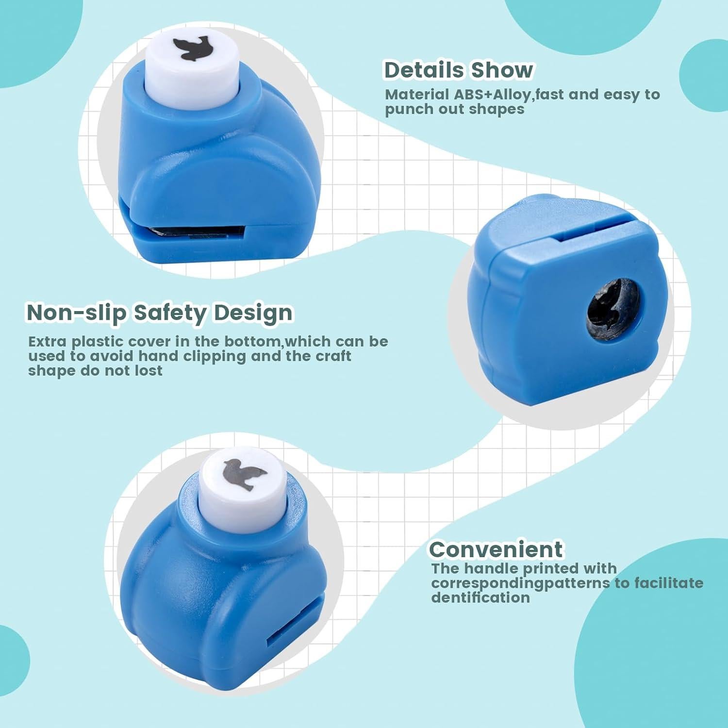 Juego de Troqueles LOVEINUSA 10 Piezas Animales para Manualidades