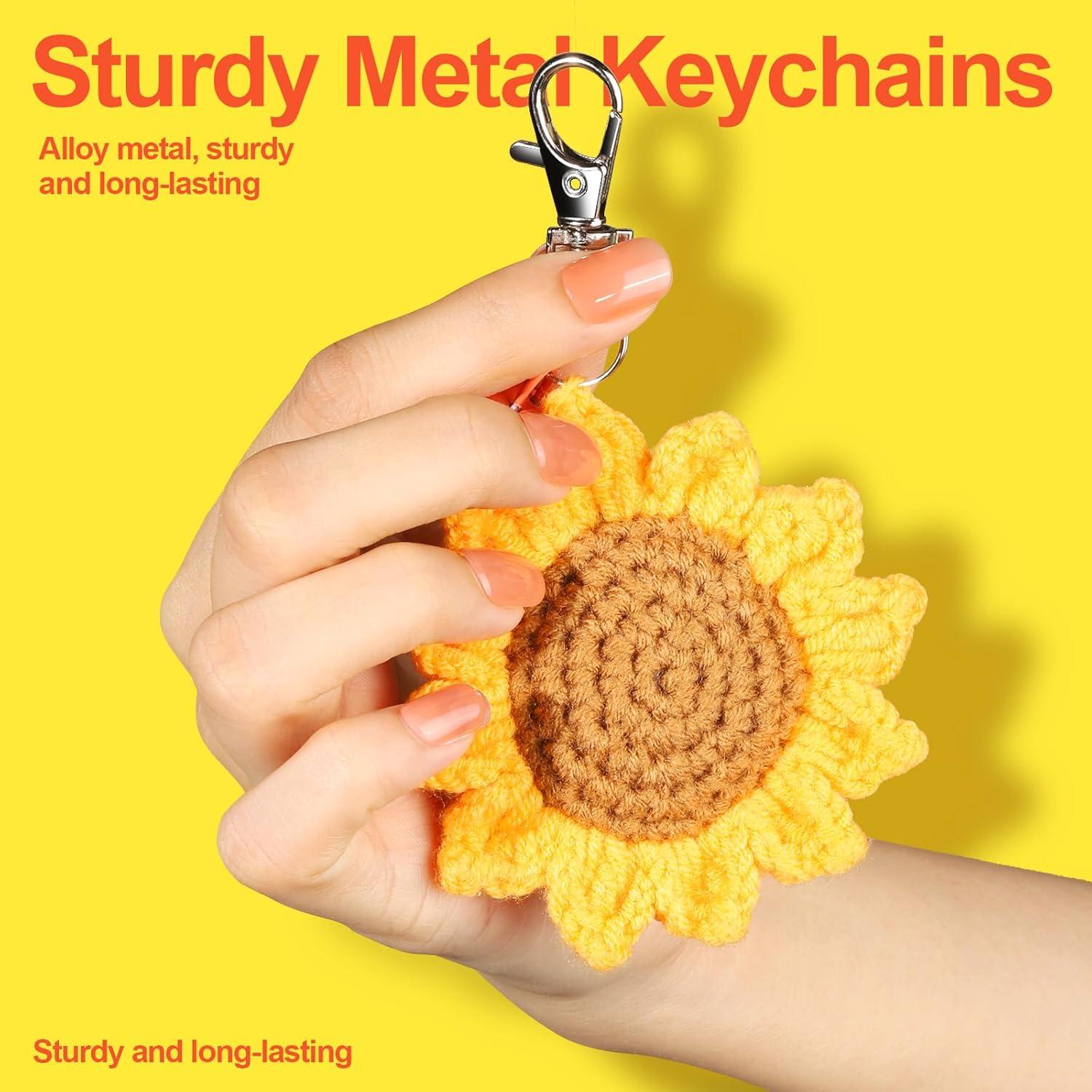 Kit de Llaveros LEOBRO 60pcs Ganchos y Anillos de Llave Plata