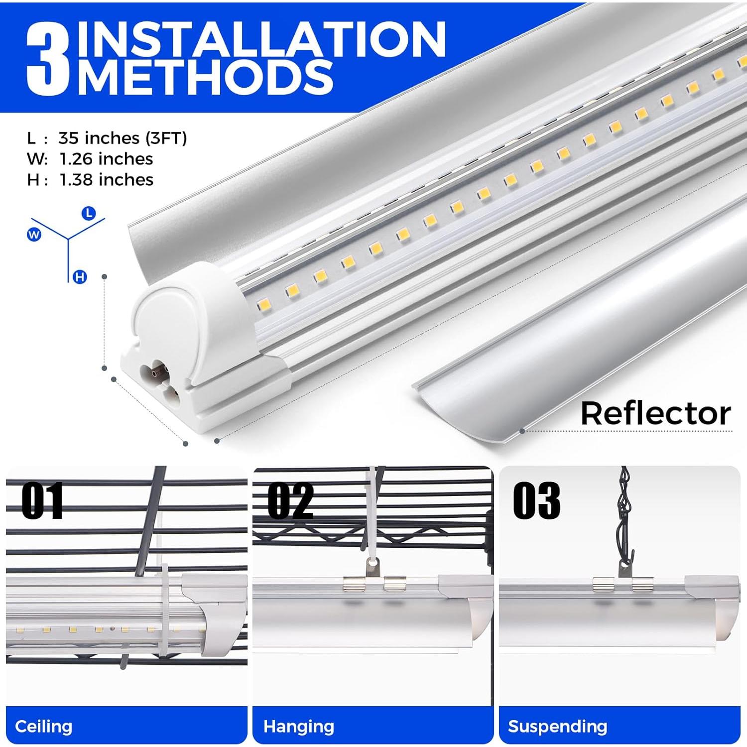 Invernadero Mini Barrina con Luz LED 4 Niveles 90x35cm