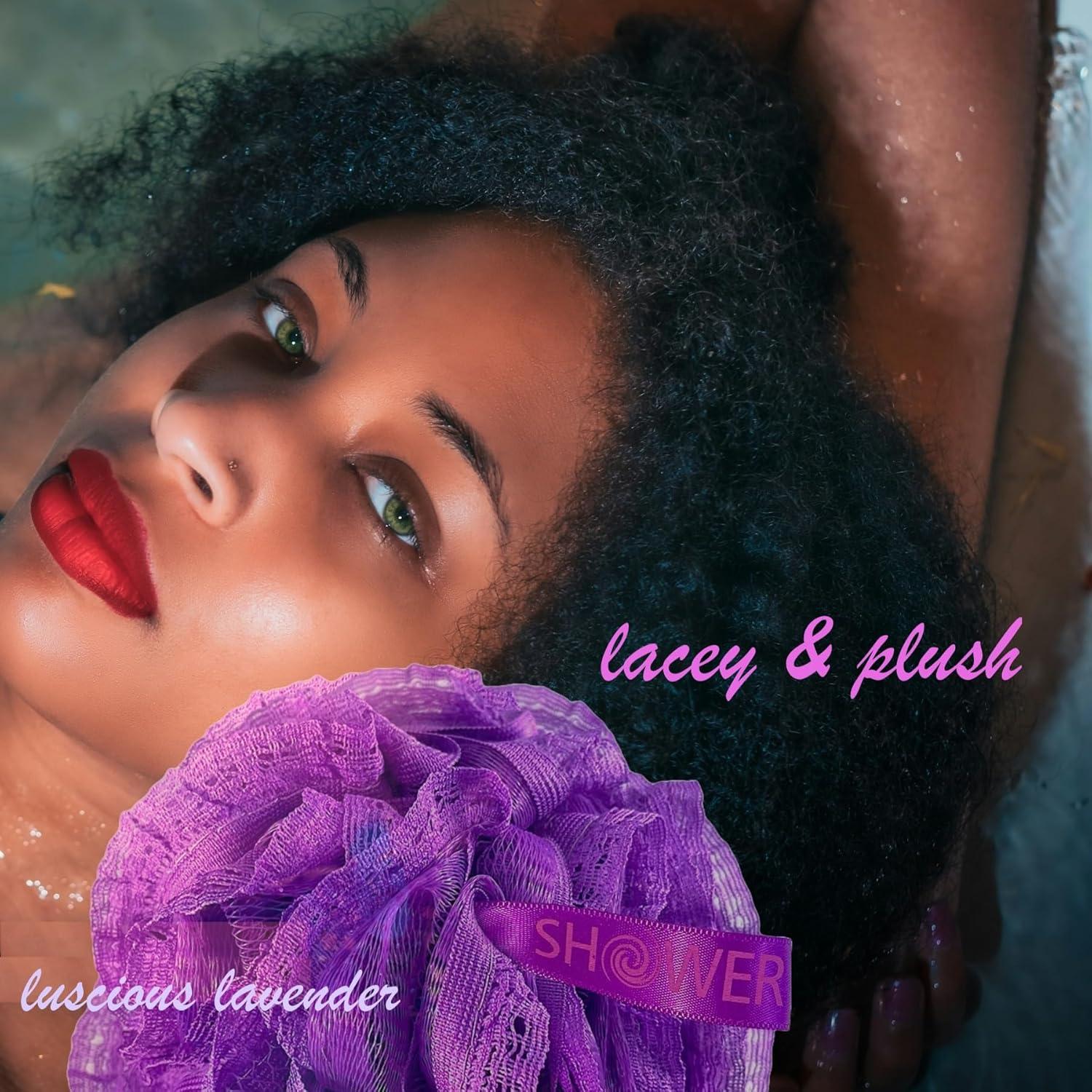 Esponjas de Baño Lujosas Shower Bouquet - 4 Colores Exfoliantes