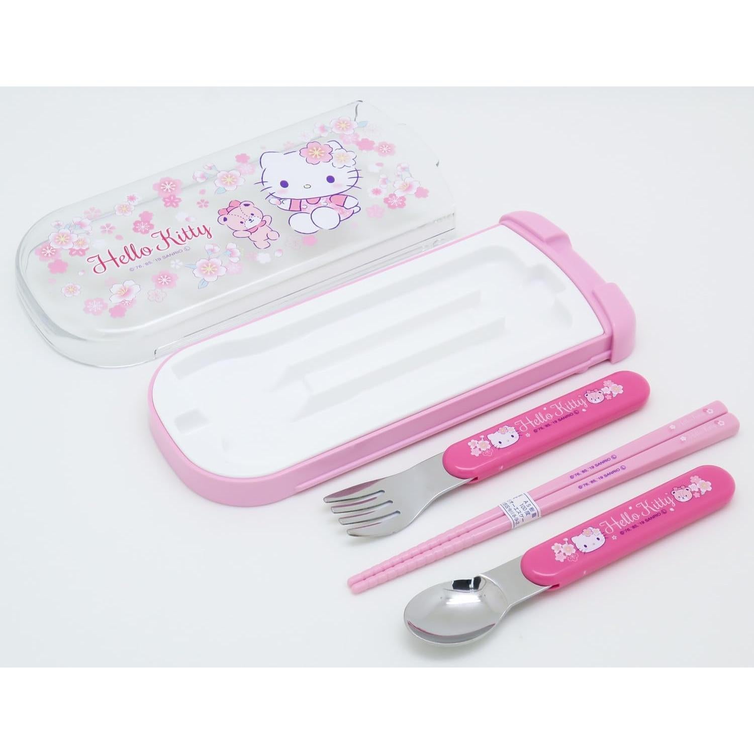 Set de Cubiertos OSK CT-20 Hello Kitty Rosa - 6 Piezas