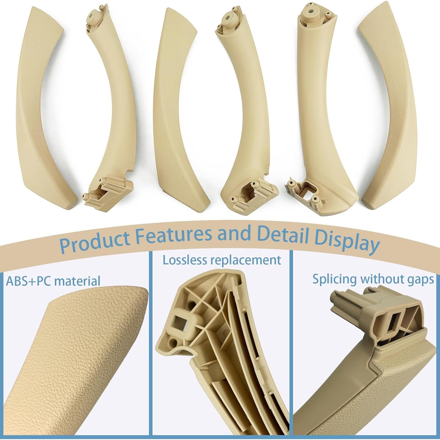 Manija de puerta interior BMW Serie 3 E90 E91 2006-2012 Beige