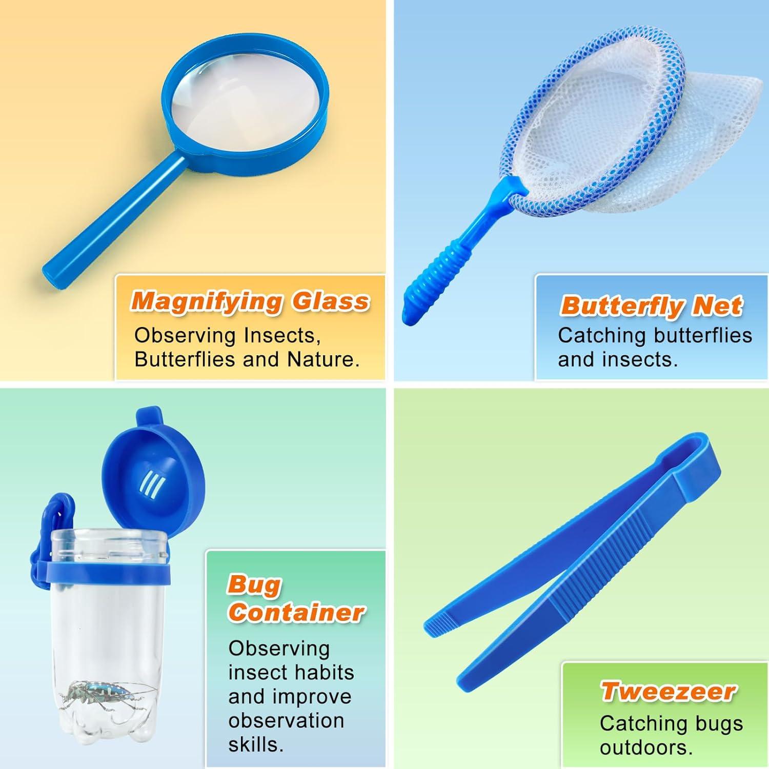 Kit de Exploración al Aire Libre YOPINSAND con Chaleco y Gorra