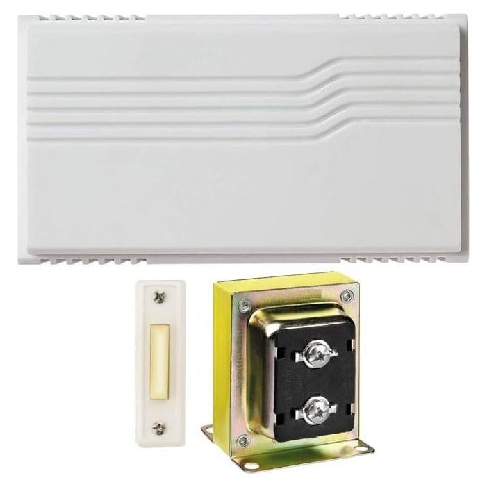 Kit Timbre de Puerta Newhouse Hardware 16V/10VA Blanco
