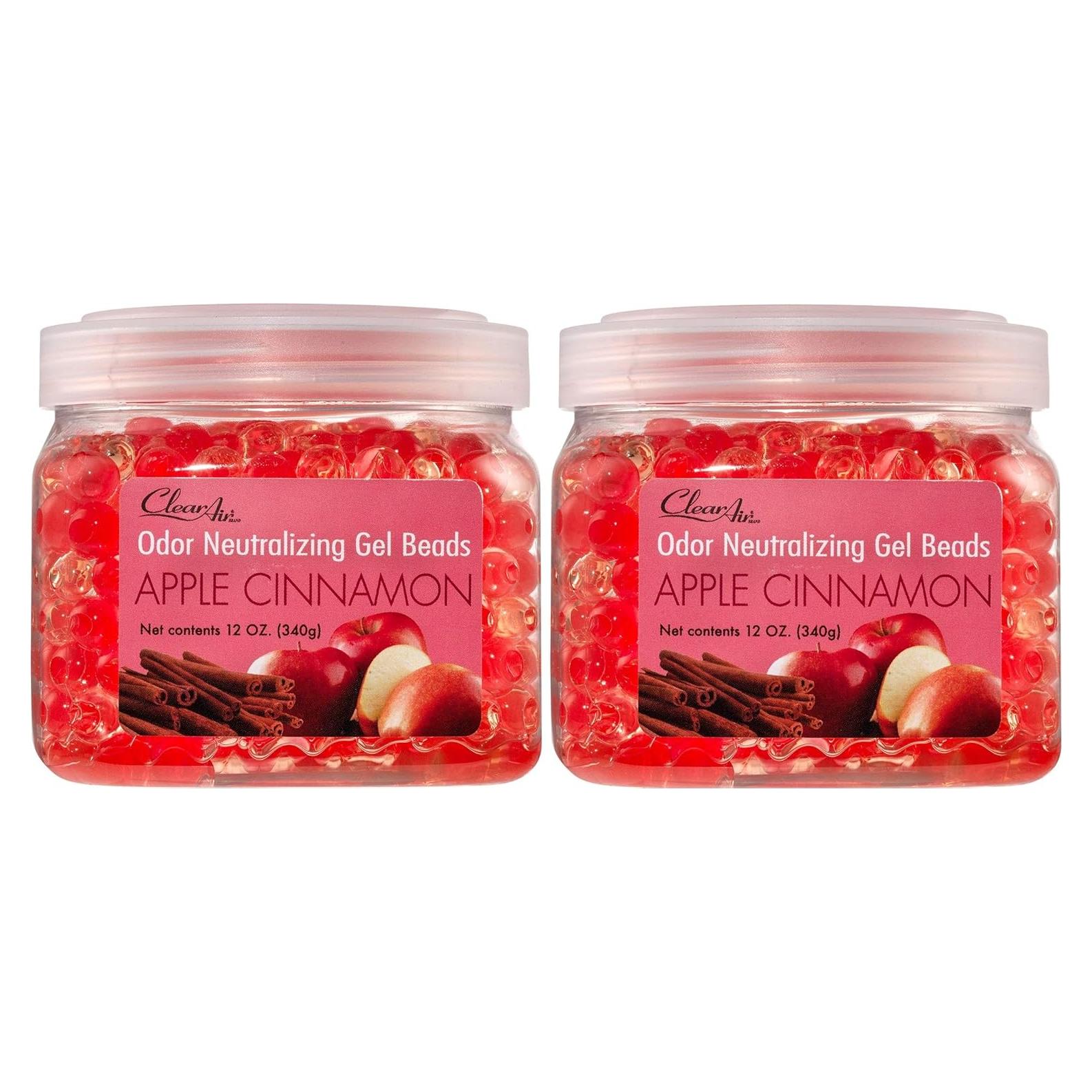 Gel Eliminador de Olores Clear Air - 340 g - Manzana y Canela