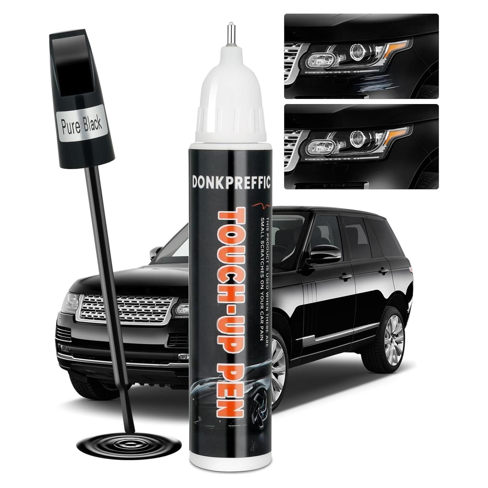 Pintura de Retoque Negra Donkpreffic 18ml Brillante para Coches