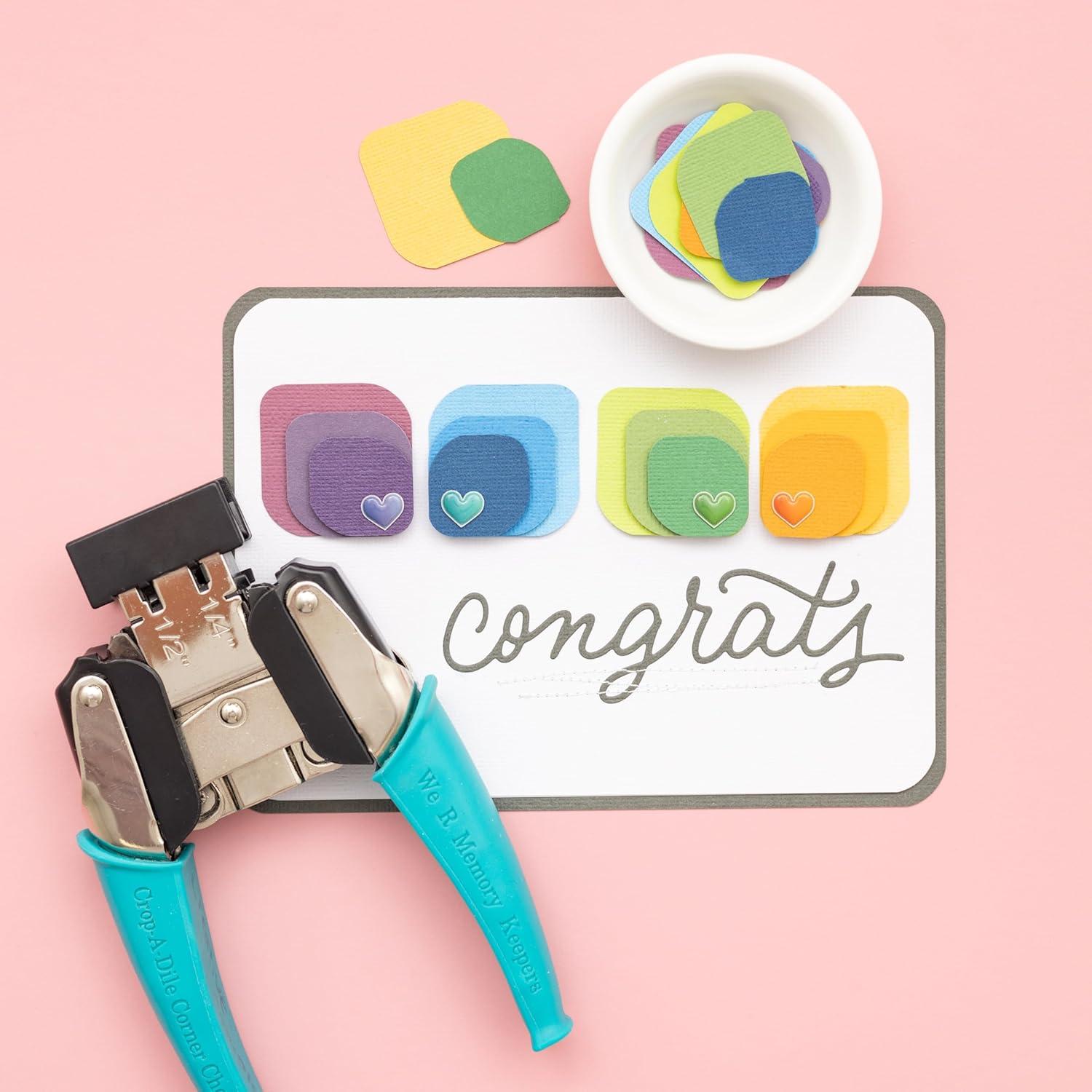 Cortador de Esquinas We R Memory Keepers Crop-A-Dile 2 en 1