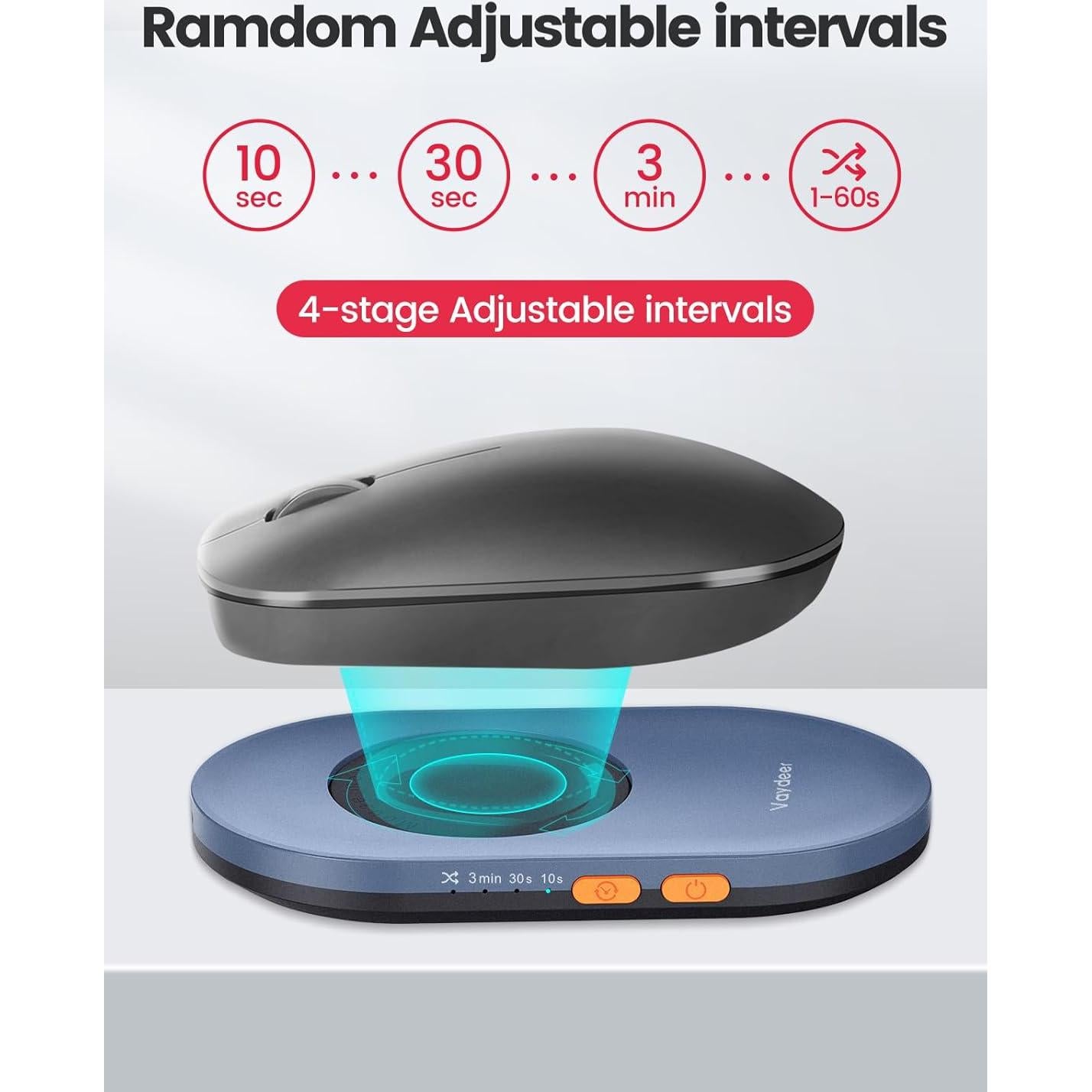 Vaydeer Mouse Mover Ultra Delgado FM2031, Indetectable, Silencioso