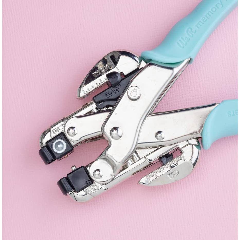 Crop-A-Dile We R Memory Keepers Perforador de Ojetes Azul 3.2/4.8mm