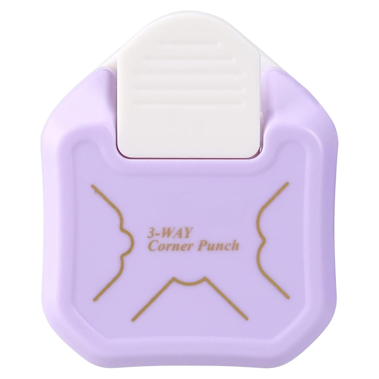 Troquelador de Esquinas 3 en 1 LOONENG para Manualidades