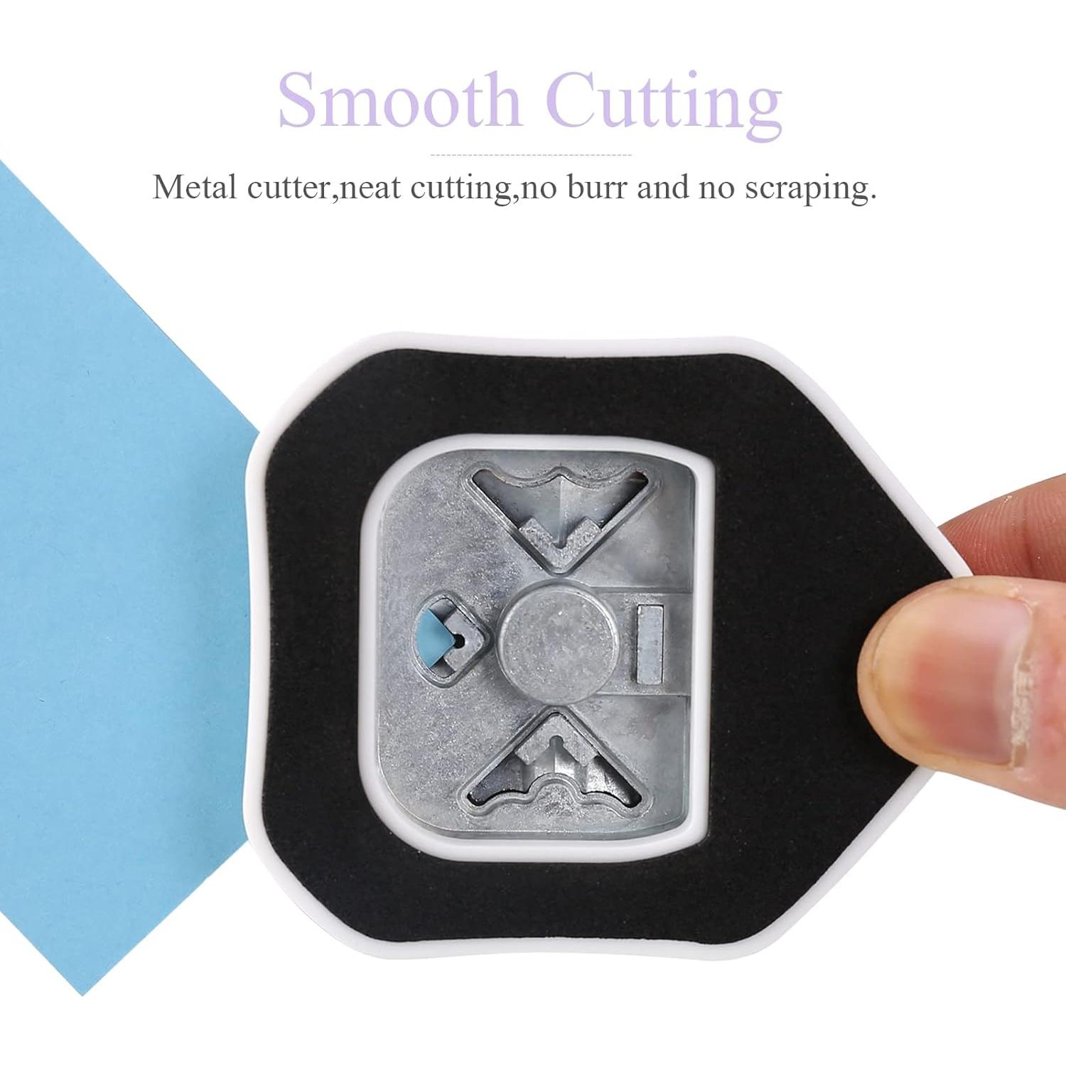 Troquelador de Esquinas 3 en 1 LOONENG para Manualidades