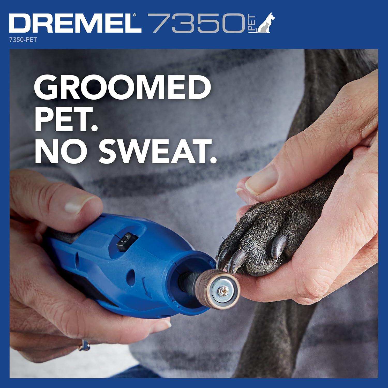 Dremel 7350-PET Molinillo de Uñas para Mascotas 4V
