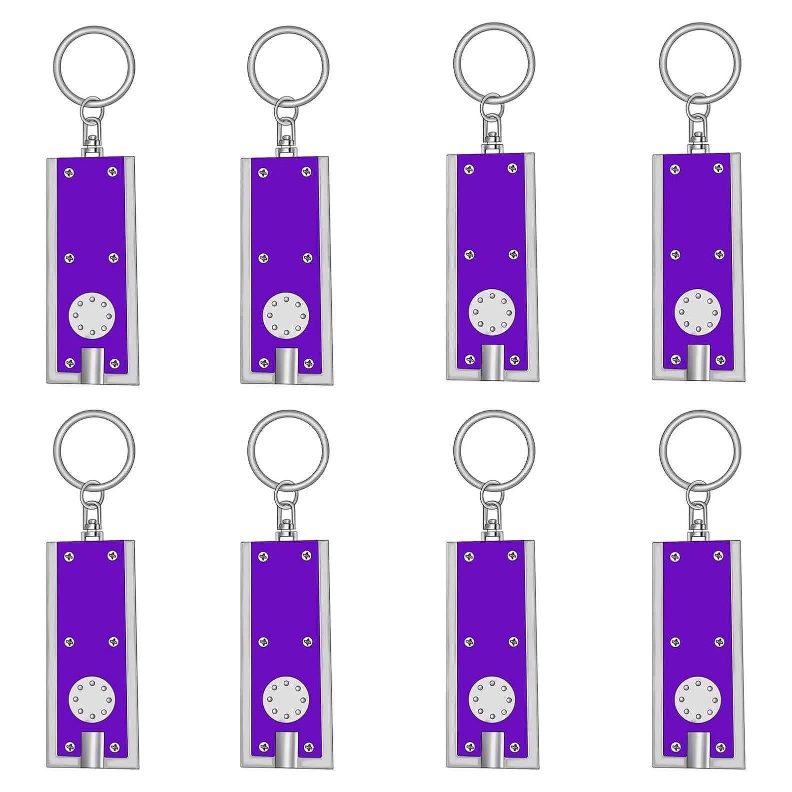 Linterna UV de Llave Daemson - 8 Piezas, Compacta y Portátil