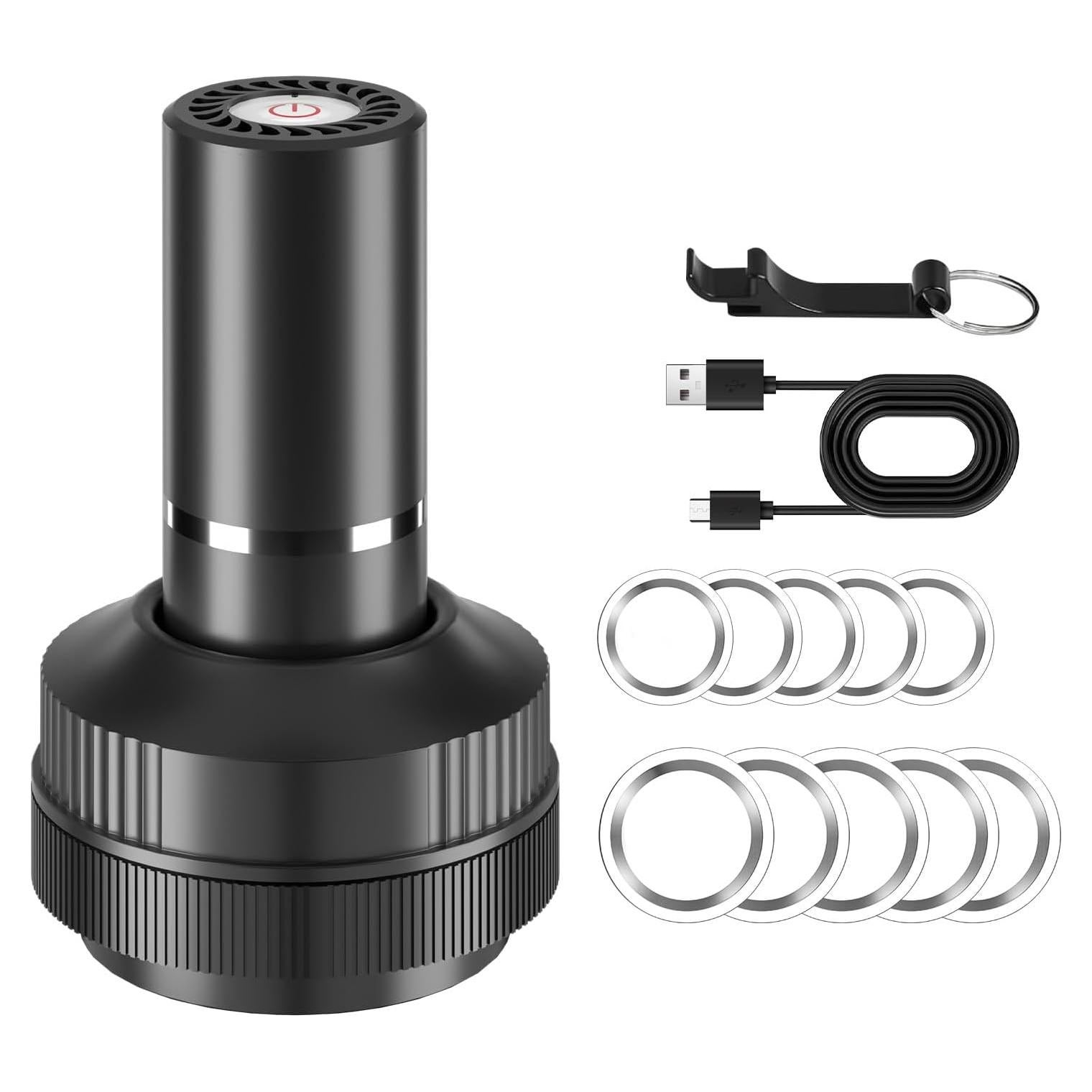 Sellador al Vacío Eléctrico JYYRC para Tarros de Mason - Kit Completo