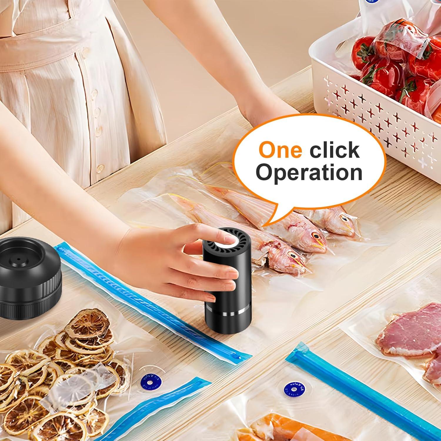 Sellador al Vacío Eléctrico JYYRC para Tarros de Mason - Kit Completo