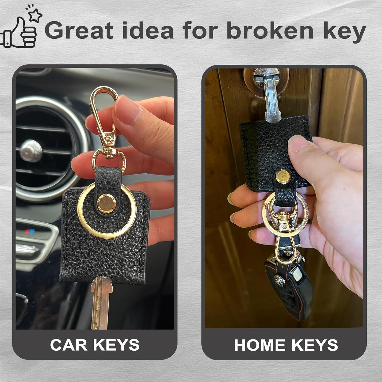 Funda de Llave de Cuero KARENSKEYS - Elegante y Duradera