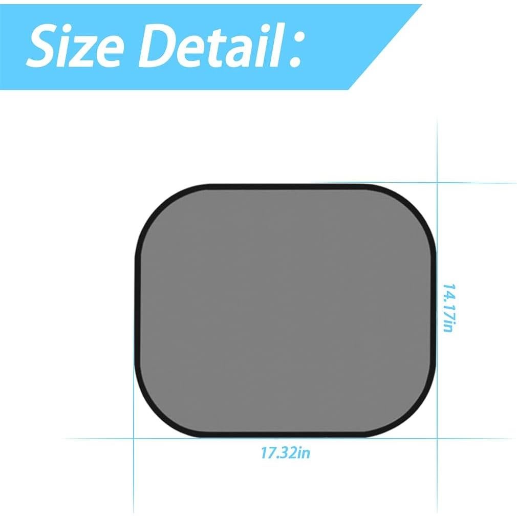 Paquete de 2 Sombrillas Universales Moly Magnolia para Auto