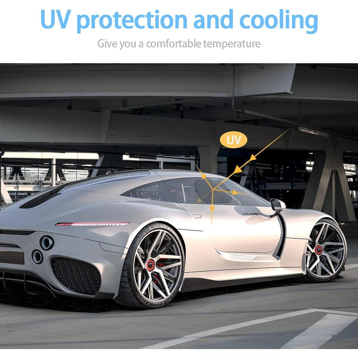 Paquete de 2 Sombrillas Universales Moly Magnolia para Auto