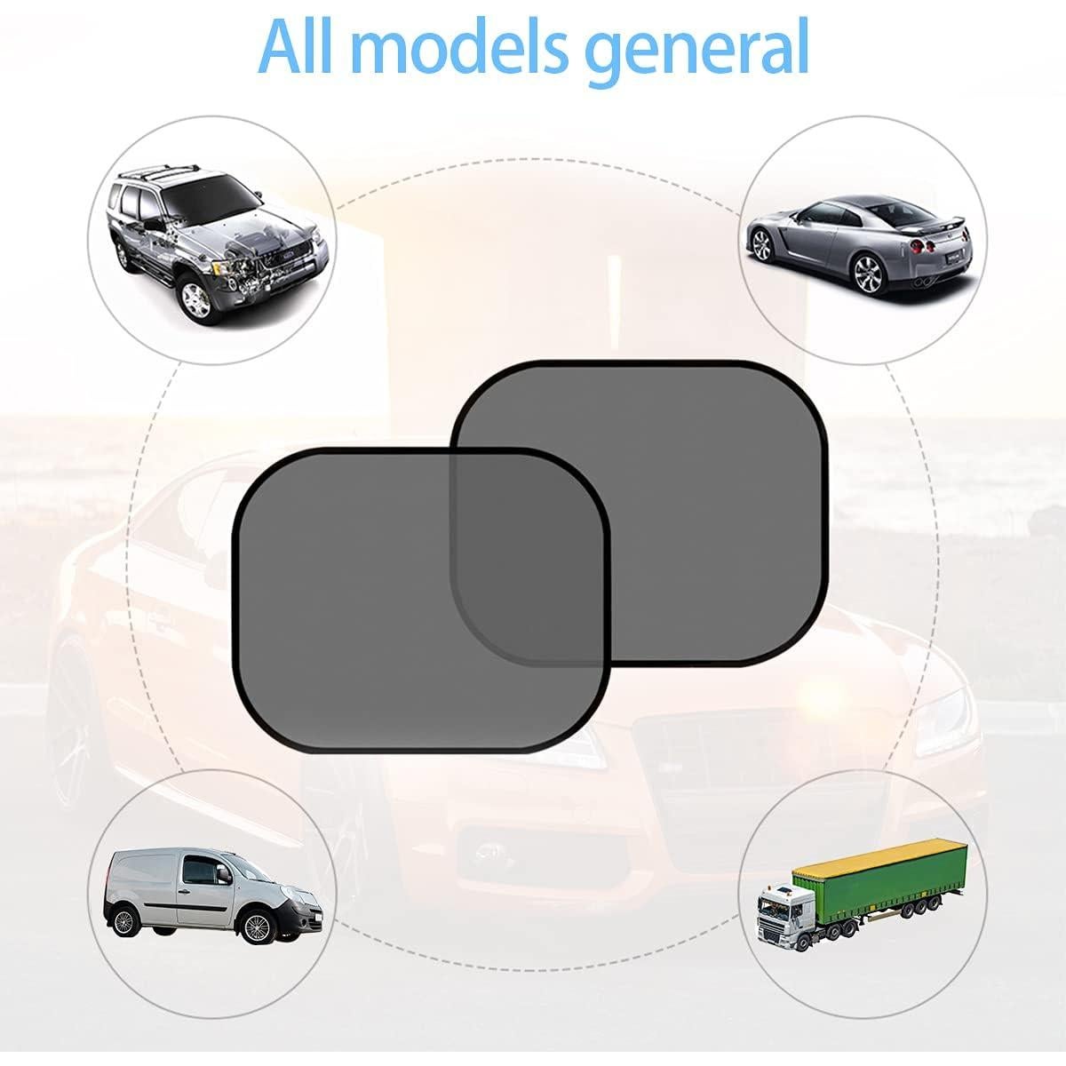 Paquete de 2 Sombrillas Universales Moly Magnolia para Auto