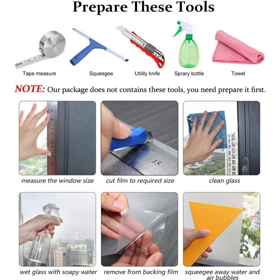 Película de Privacidad WochiTV Reflectante 44.5x180 cm