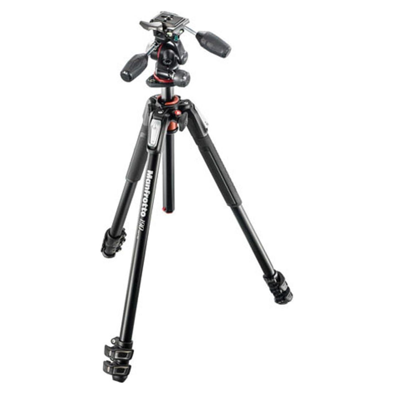 Trípode de Aluminio Manfrotto MK190XPRO3-3W 3 Secciones 173 cm