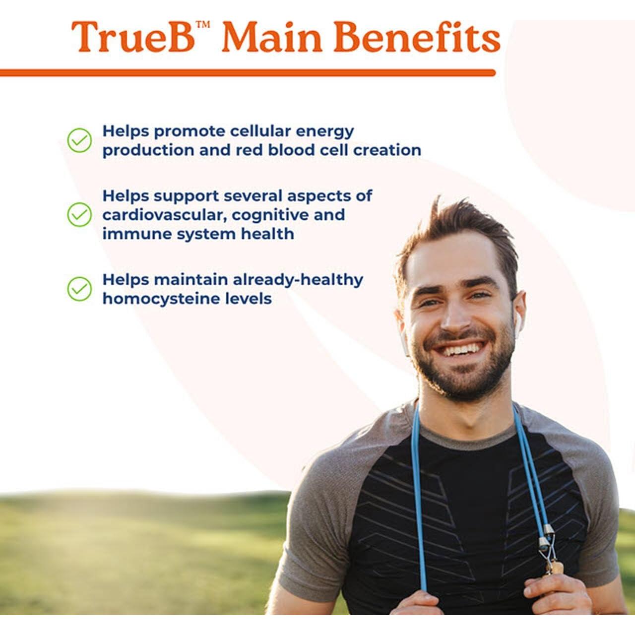 Suplemento Vitaminas B True-B NatureCity 30 Cápsulas Veganas