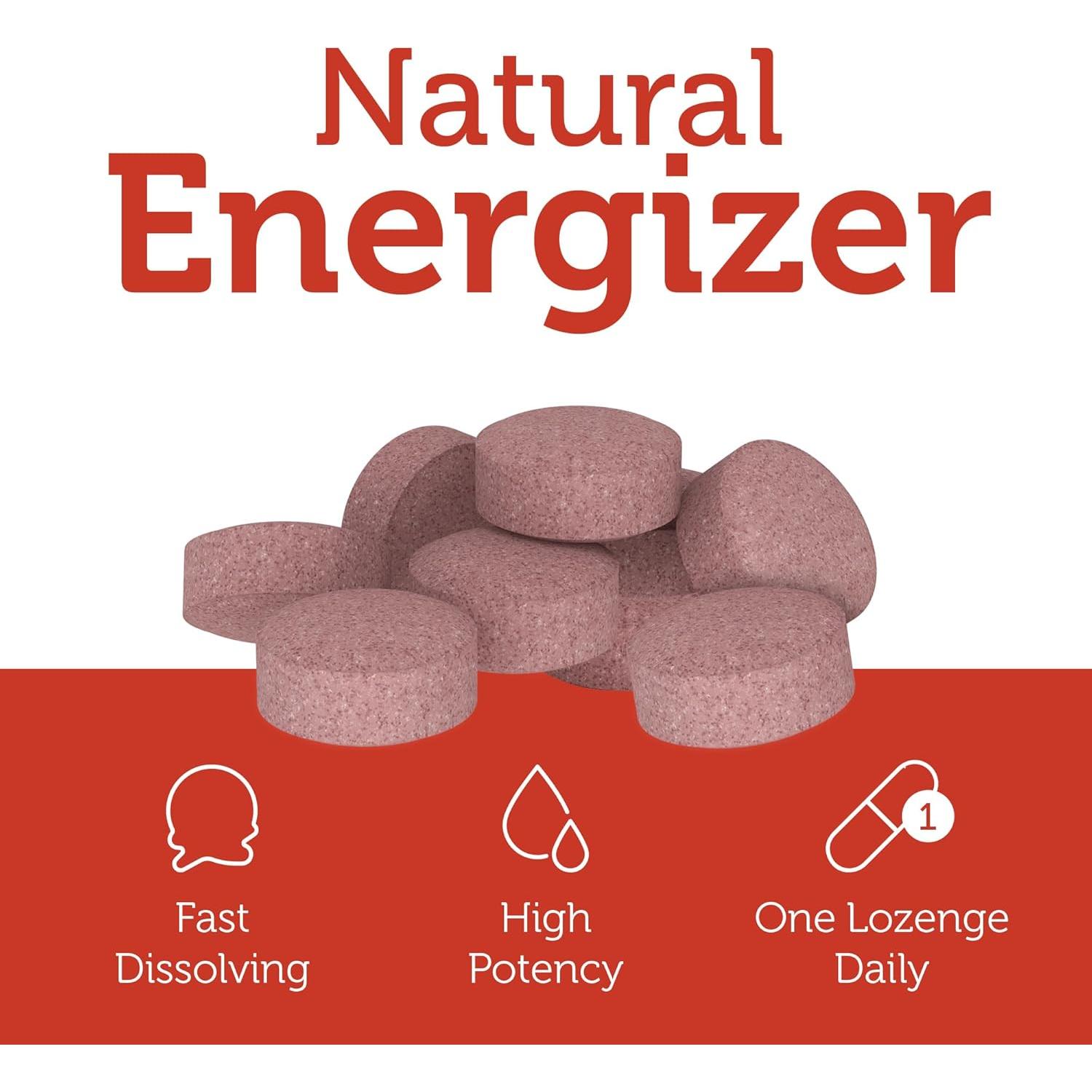Zahler Energizer+ Vitamina B12 5000 mcg Sabor Cereza 120 Pastillas