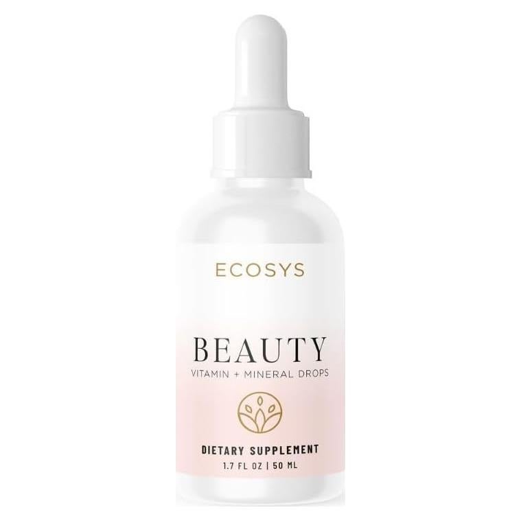 Gotas de Belleza ECOSYS - Suplemento para Cabello, Piel y Uñas - 30 Días