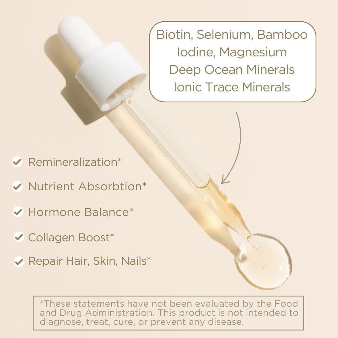 Gotas de Belleza ECOSYS - Suplemento para Cabello, Piel y Uñas - 30 Días