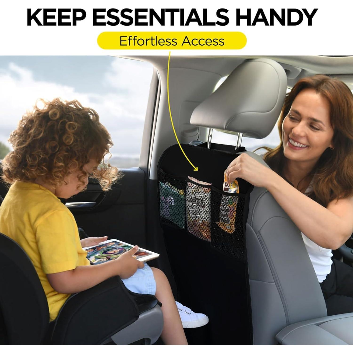 Cubierta de Asiento Trasero Lebogner + Organizador 3 Bolsillos