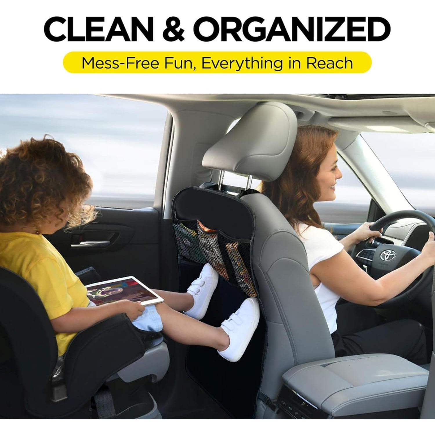 Cubierta de Asiento Trasero Lebogner + Organizador 3 Bolsillos