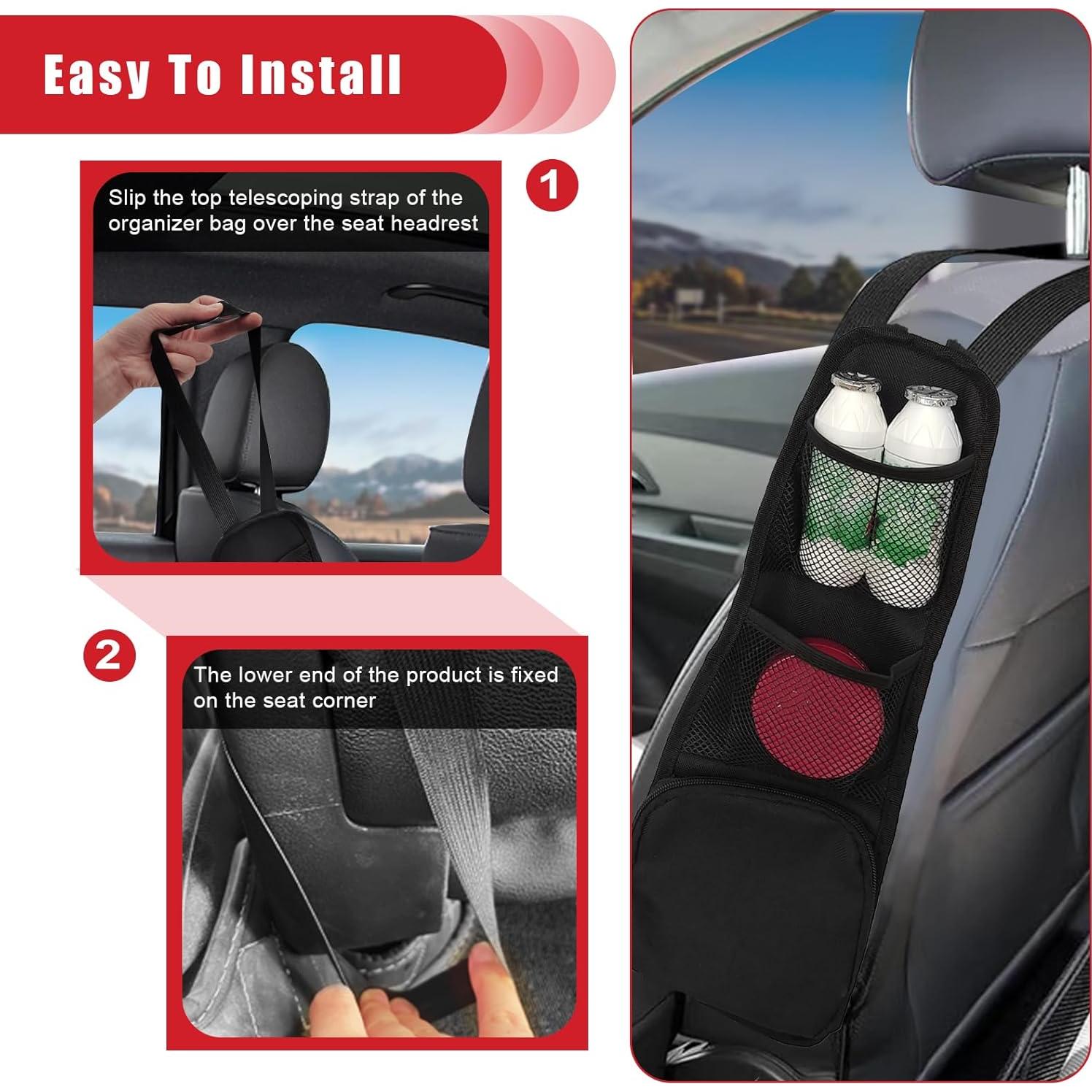 Organizador Lateral de Asiento de Coche QUICTO 2 Piezas - Impermeable