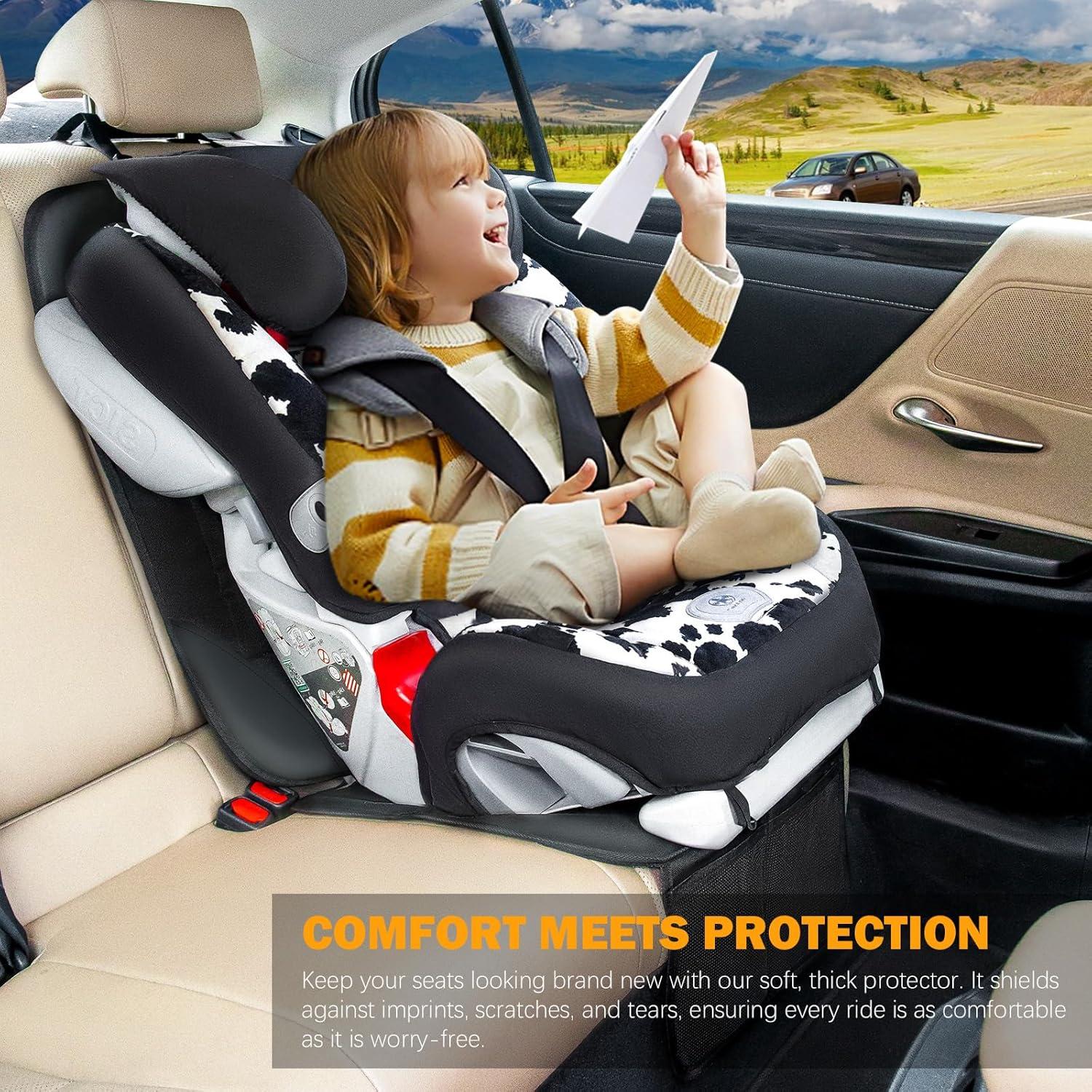 Protector de Asiento de Coche Siivton Negro Impermeable