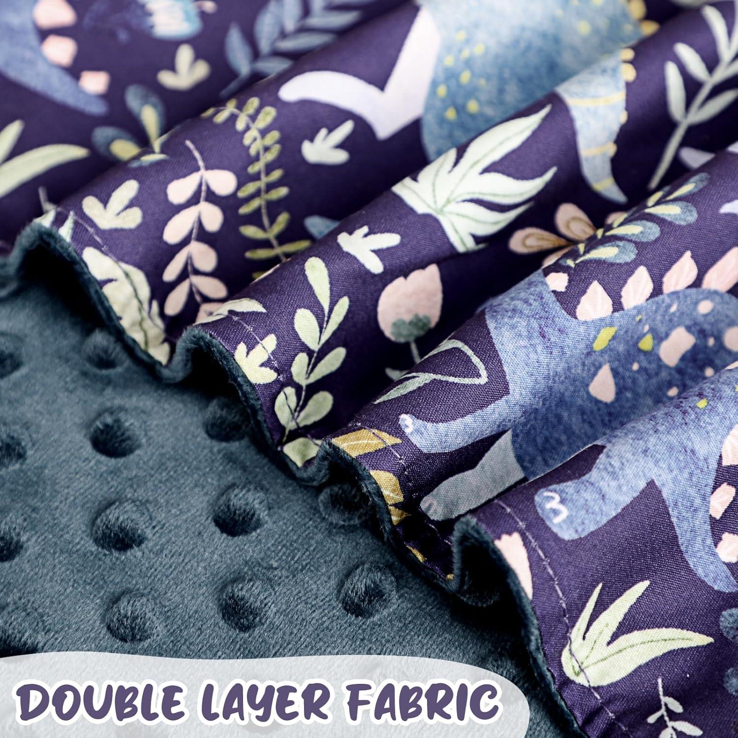 Funda para Silla de Auto Bebé Dinosaurios Azules Transpirable