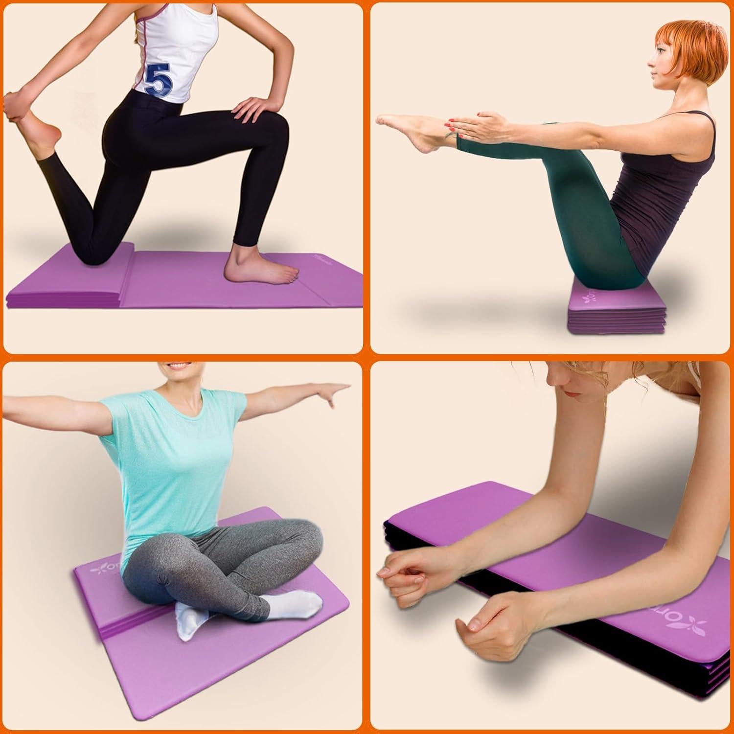 Colchoneta de Yoga Plegable Orphesion 175x61cm Antideslizante