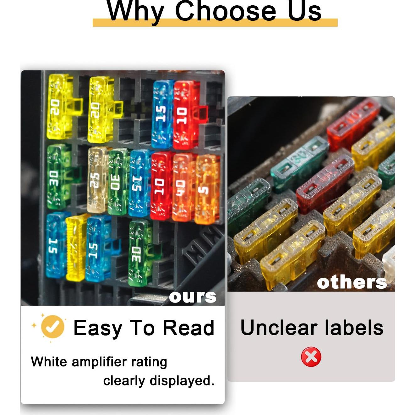 Fusibles Estándar 2A Riseuvo para Automóviles - 20pcs 32V