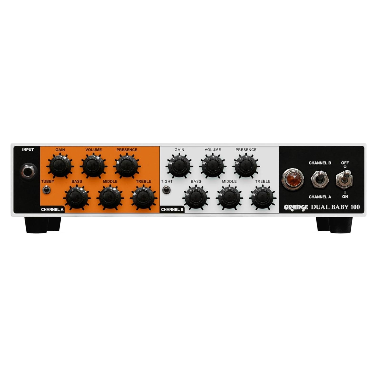 Cabezal de guitarra Orange Dual Baby 100W, 3 canales, 3.63 kg