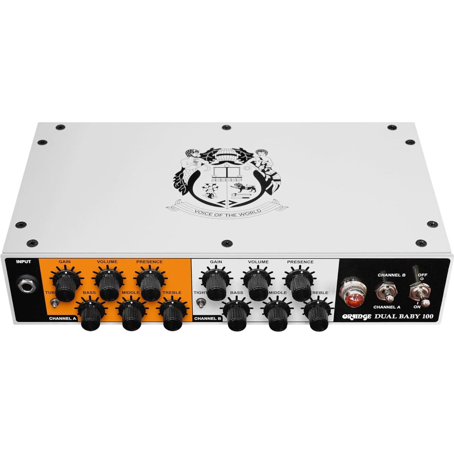 Cabezal de guitarra Orange Dual Baby 100W, 3 canales, 3.63 kg