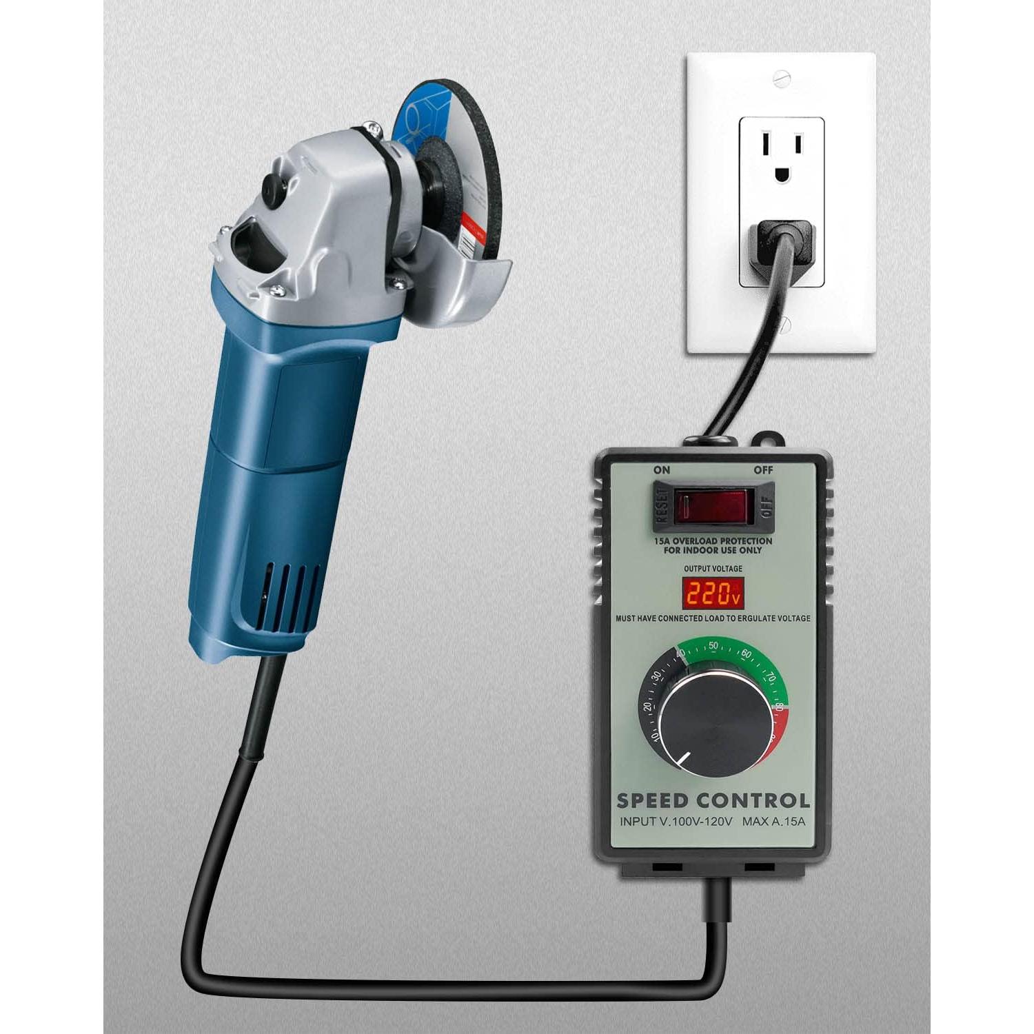 Controlador de Velocidad Variable GMURA con Pantalla LED y Gancho